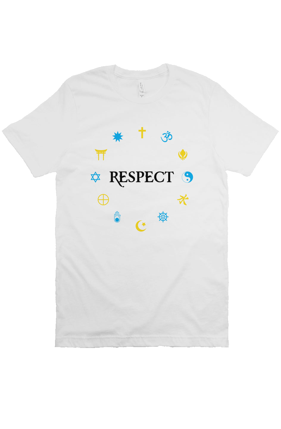 Respect with Symbols - Bella Canvas T Shirt