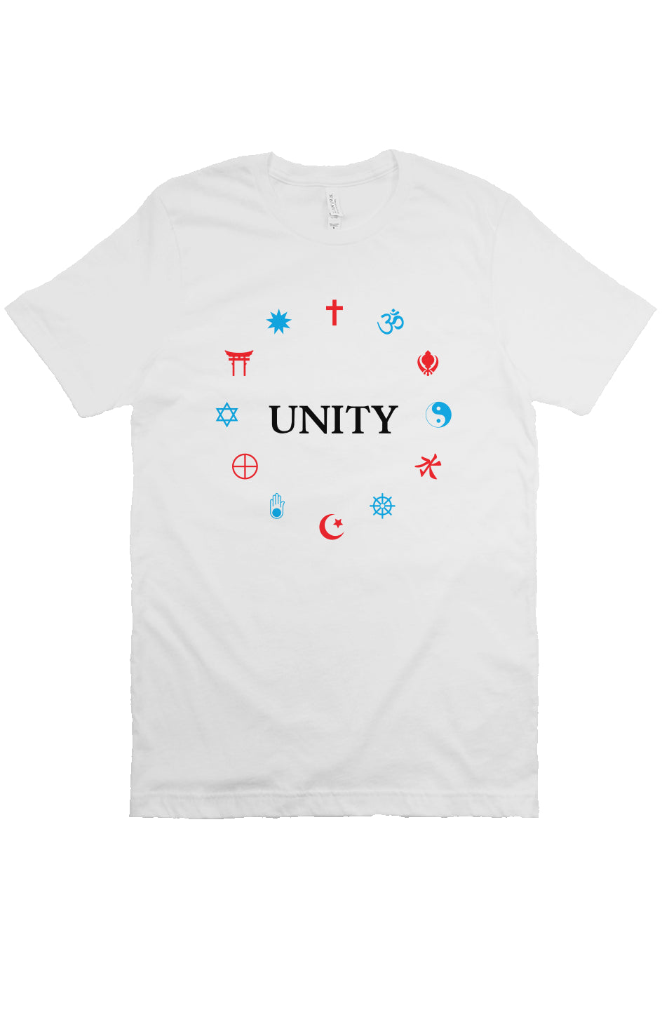 Unity with Symbols - Bella Canvas T Shirt