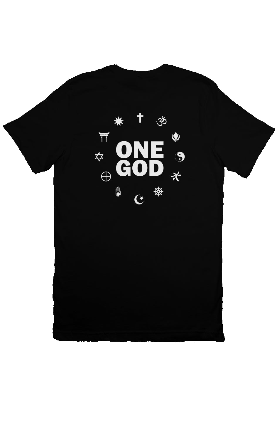 One God w/ Symbols - Bella Canvas T Shirt