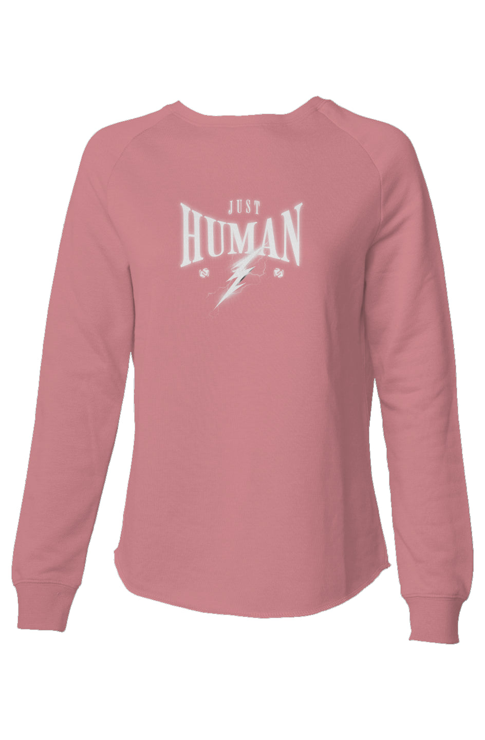 Womens Lightweight Wash Sweatshirt - Just Human